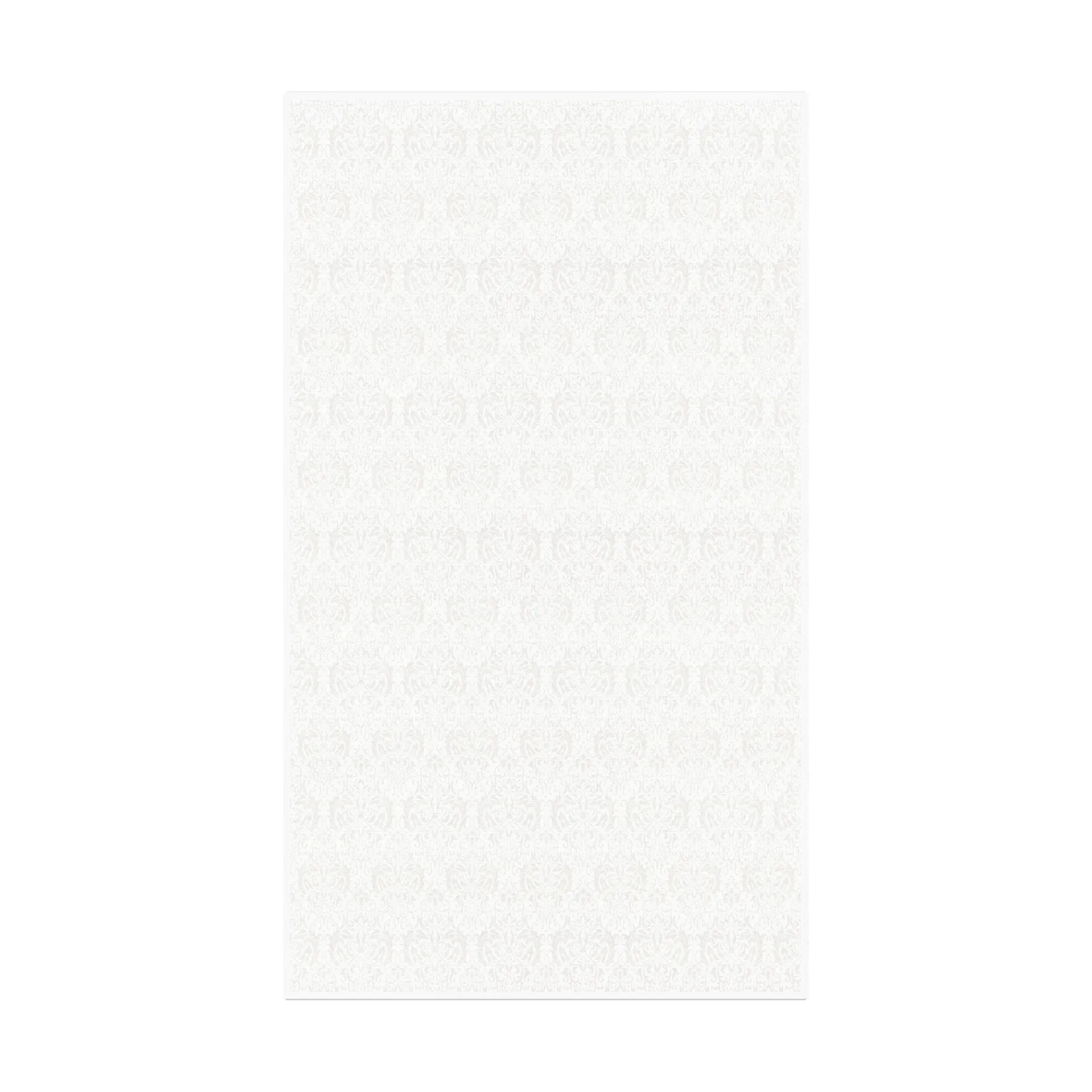 Medaljong tablecloth 150x350 cm, White Ekelund Linneväveri