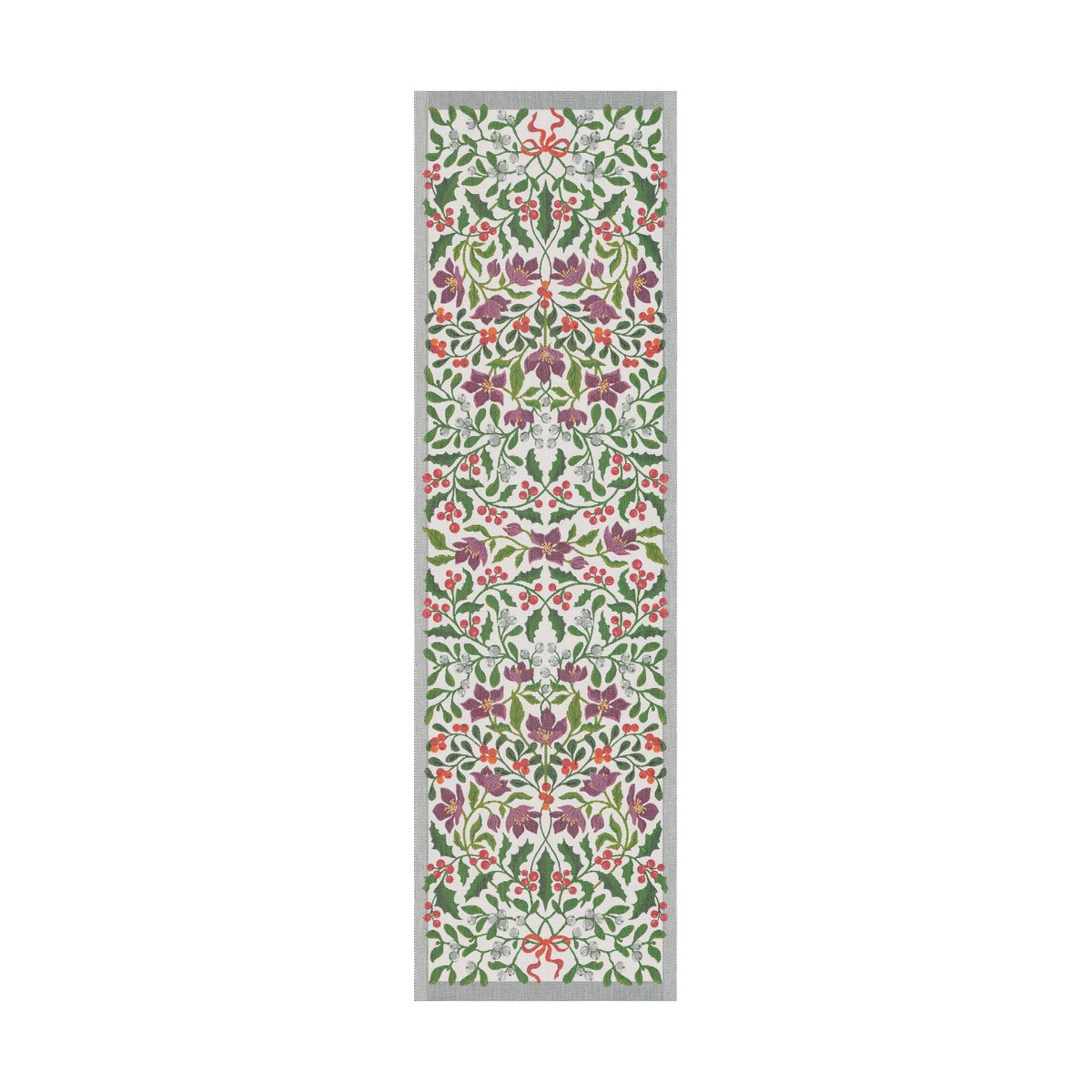 Ekelund Linneväveri Mistelkvist table runner 35x120 cm Multi