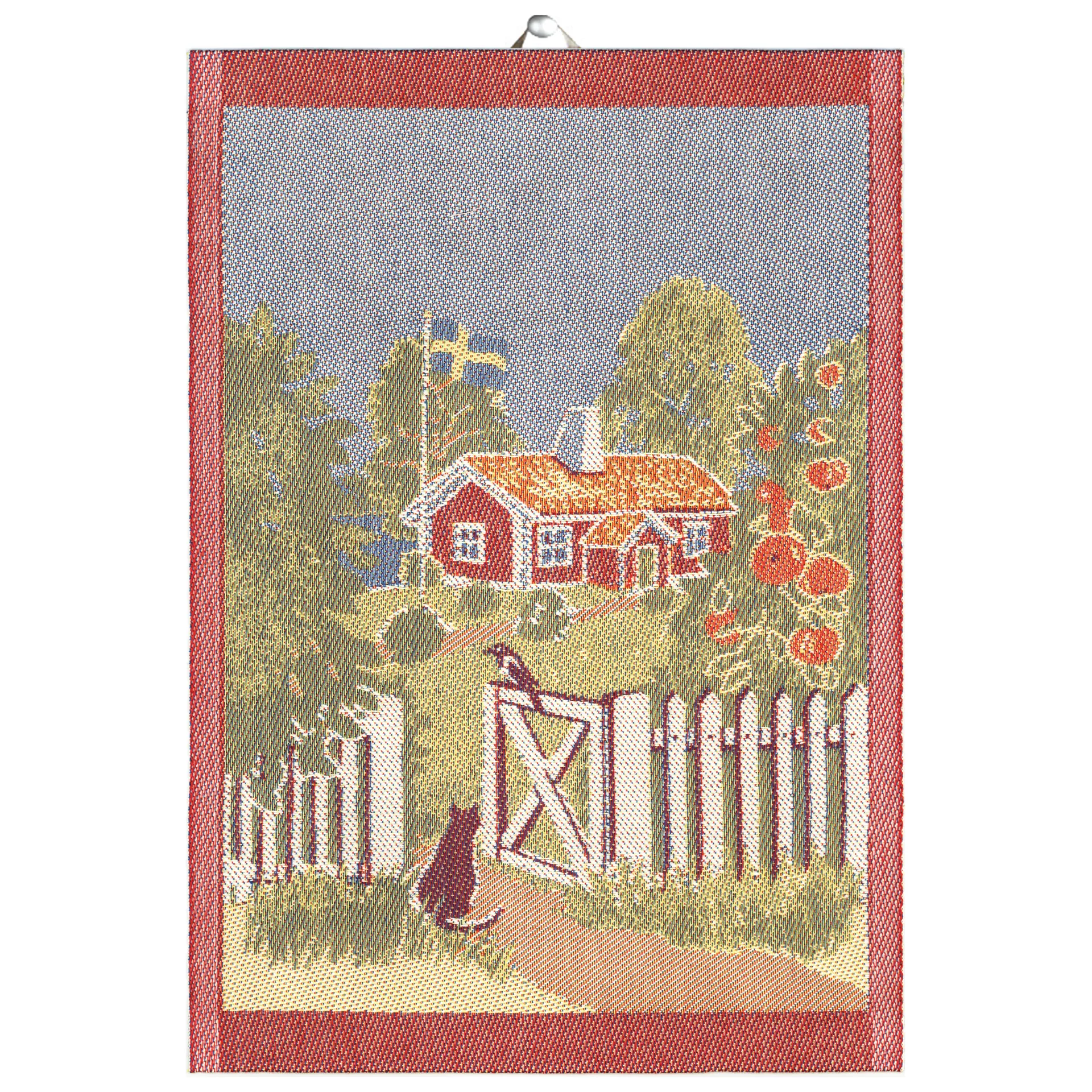 Mitt Sverige kitchen towel 35x50 cm, Multi Ekelund Linneväveri