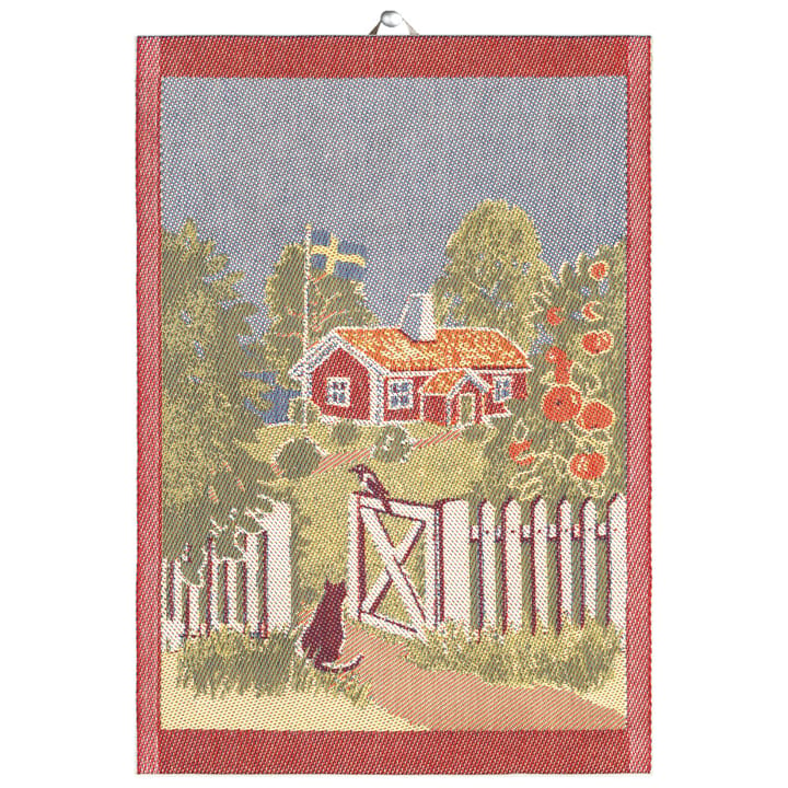 Mitt Sverige kitchen towel 35x50 cm - Multi - Ekelund Linneväveri