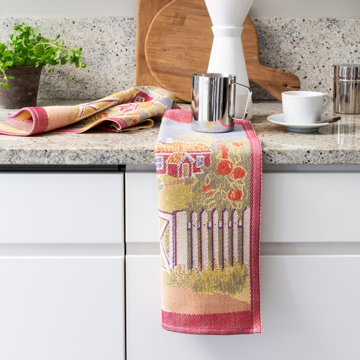 Mitt Sverige kitchen towel 35x50 cm, Multi Ekelund Linneväveri
