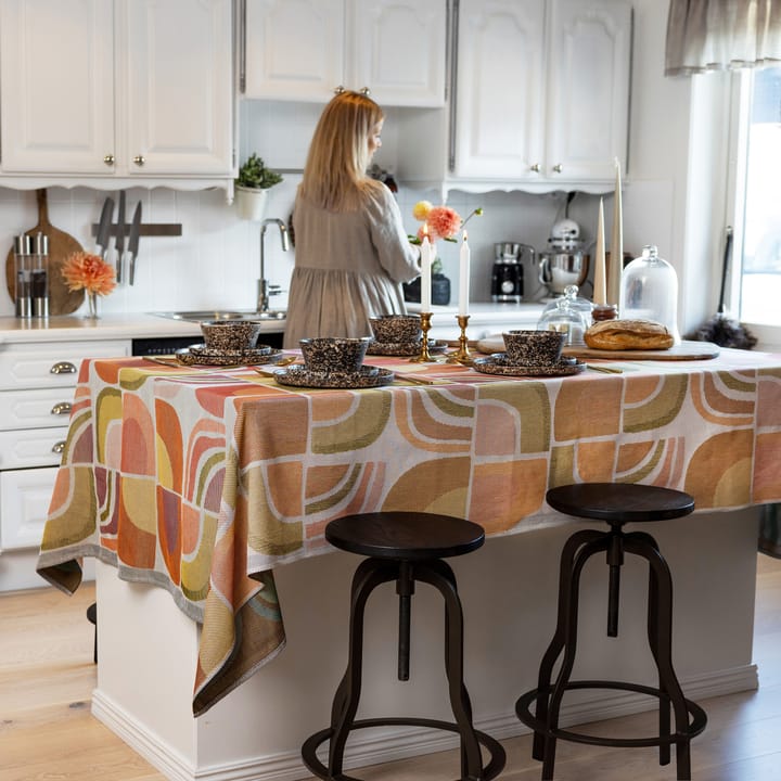 Mosaic tablecloth, 145x210 cm Ekelund Linneväveri