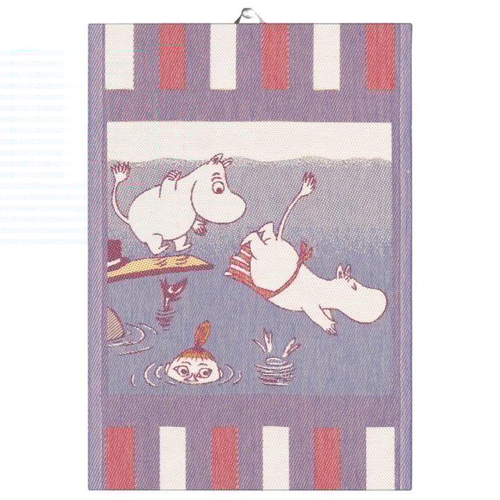 Mumin kitchen towel 35x50 cm, Dive Ekelund Linneväveri