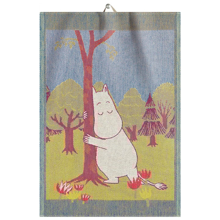 Mumin kitchen towel 35x50 cm, Lucky tree Ekelund Linneväveri