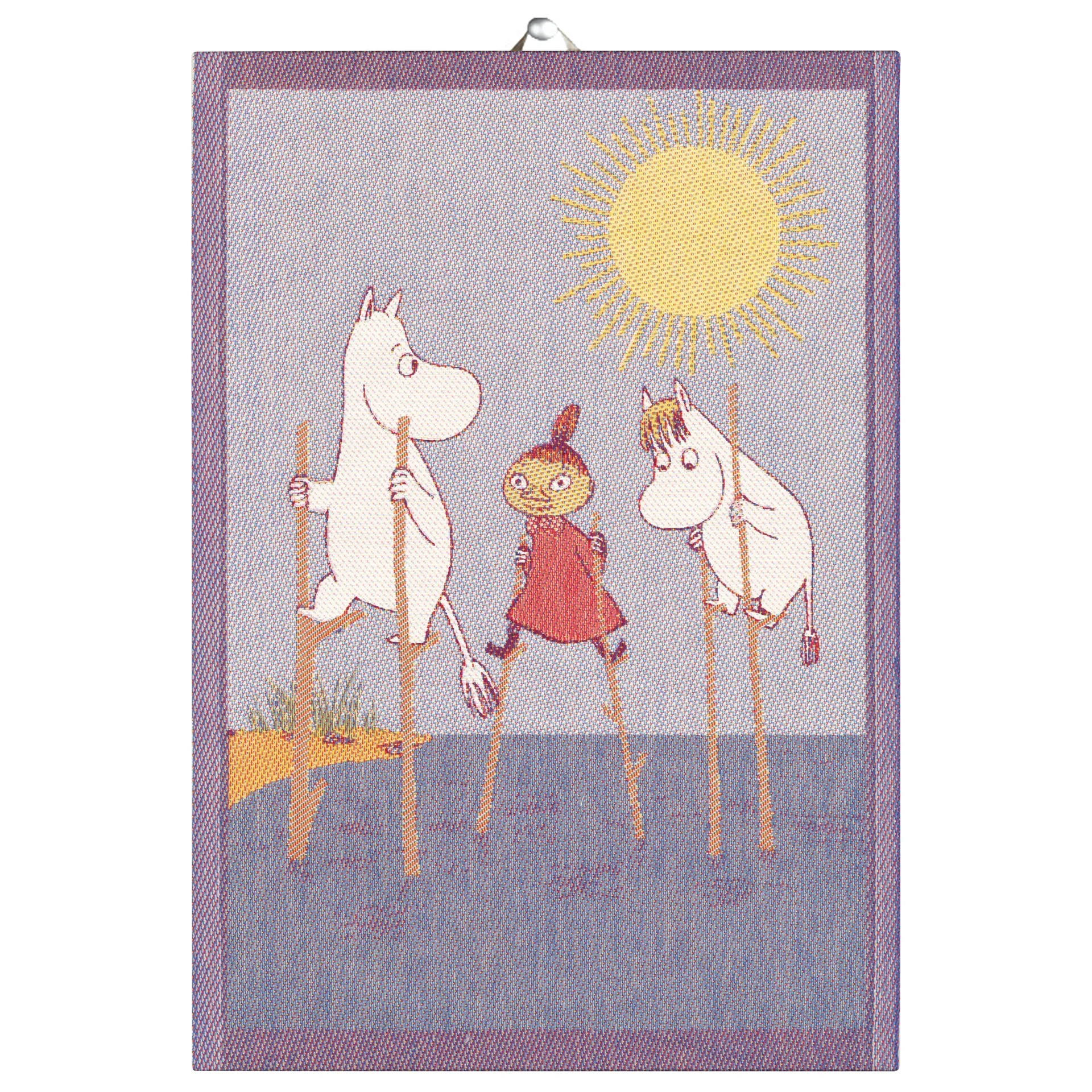Mumin kitchen towel 35x50 cm, Stilts Ekelund Linneväveri