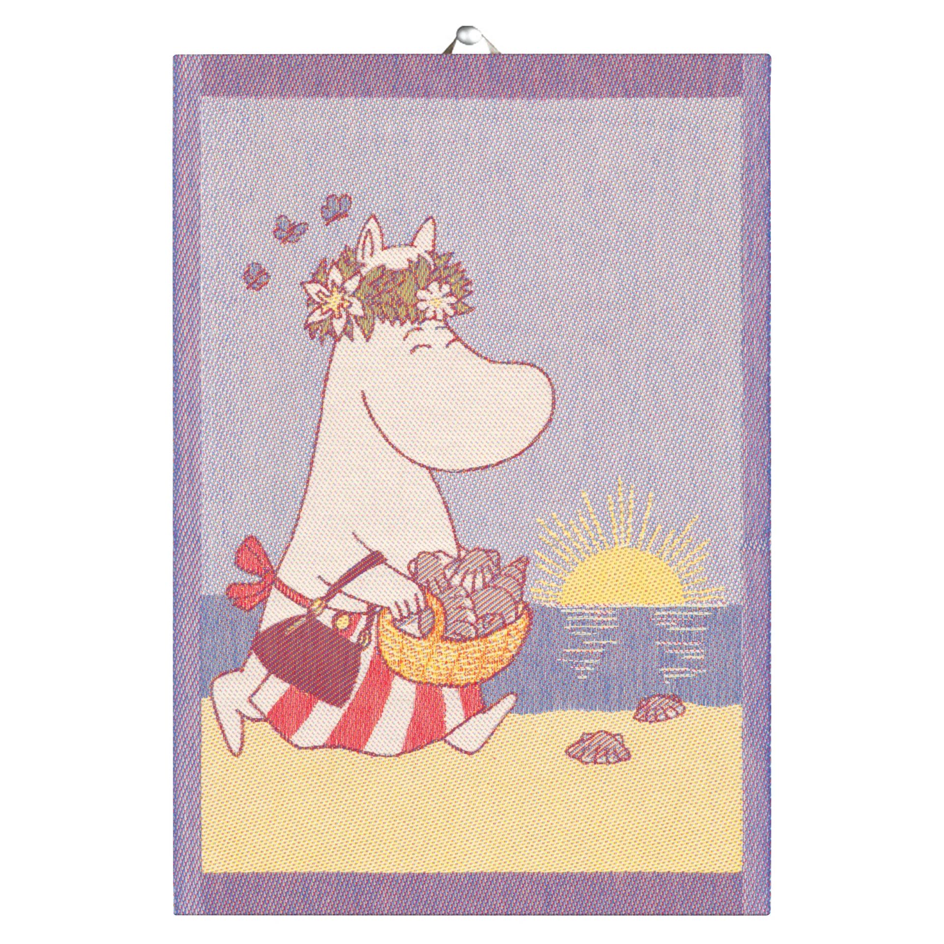 Mumin kitchen towel 35x50 cm, summerday Ekelund Linneväveri