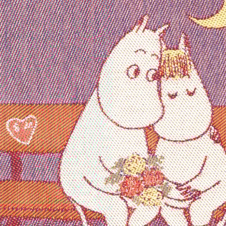 Mumin kitchen towel 35x50 cm, Sweethearts Ekelund Linneväveri