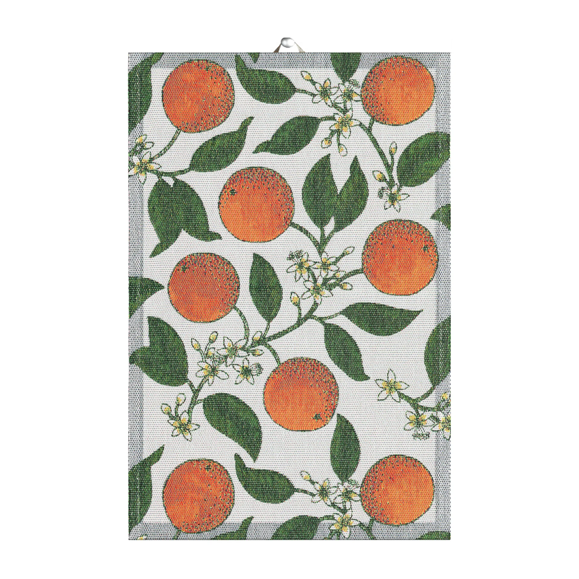 Oranges kitchen towel, 40x60 cm Ekelund Linneväveri