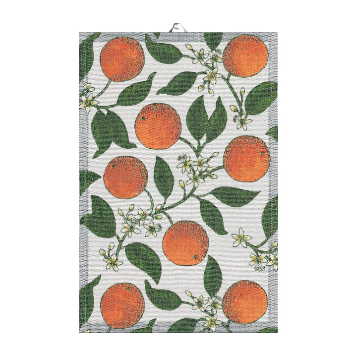 Oranges kitchen towel - 40x60 cm - Ekelund Linneväveri