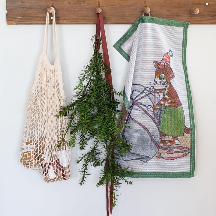 Pettson & Findus kitchen towel - Christmas gift - Ekelund Linneväveri
