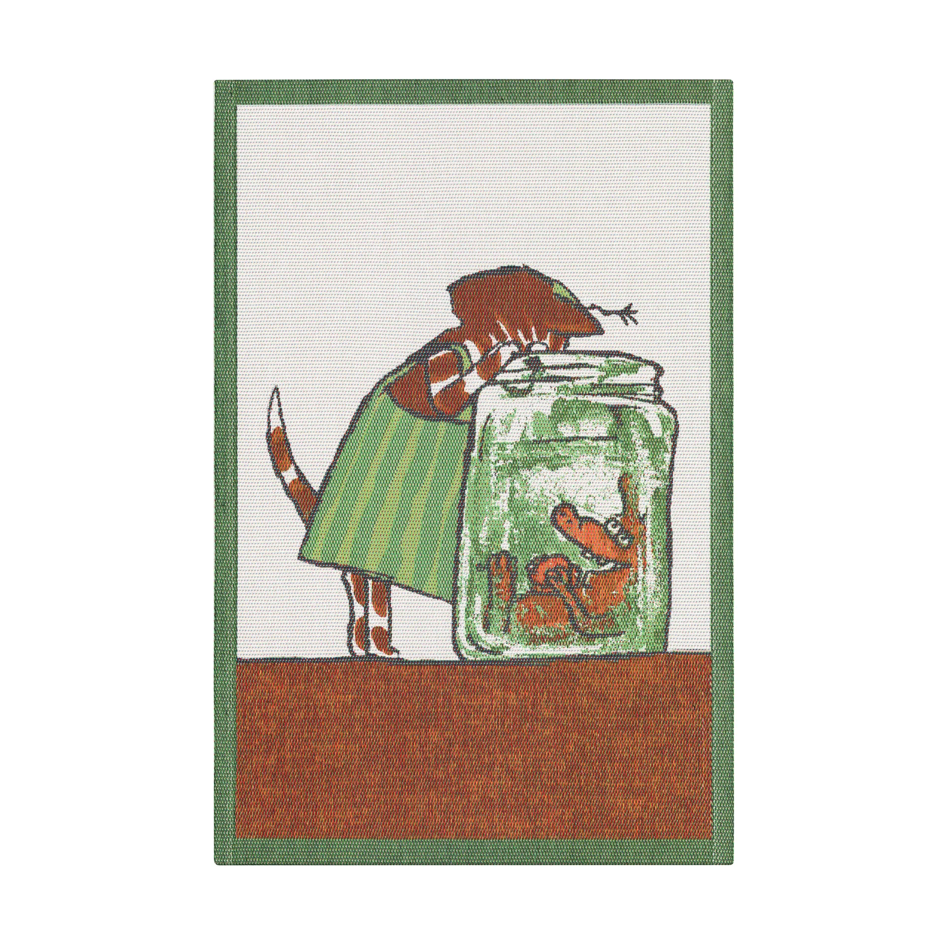 Pettson & Findus kitchen towel multi 40x60 cm, Curious Ekelund Linneväveri