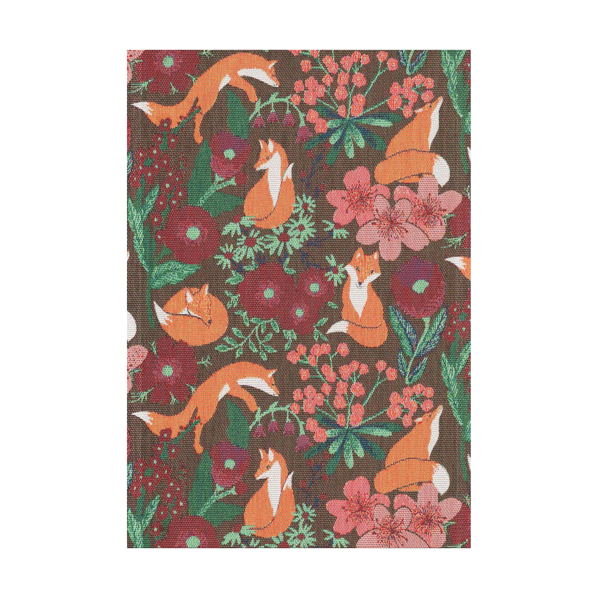 Rävdans kitchen towel 35x50 cm, Multi Ekelund Linneväveri