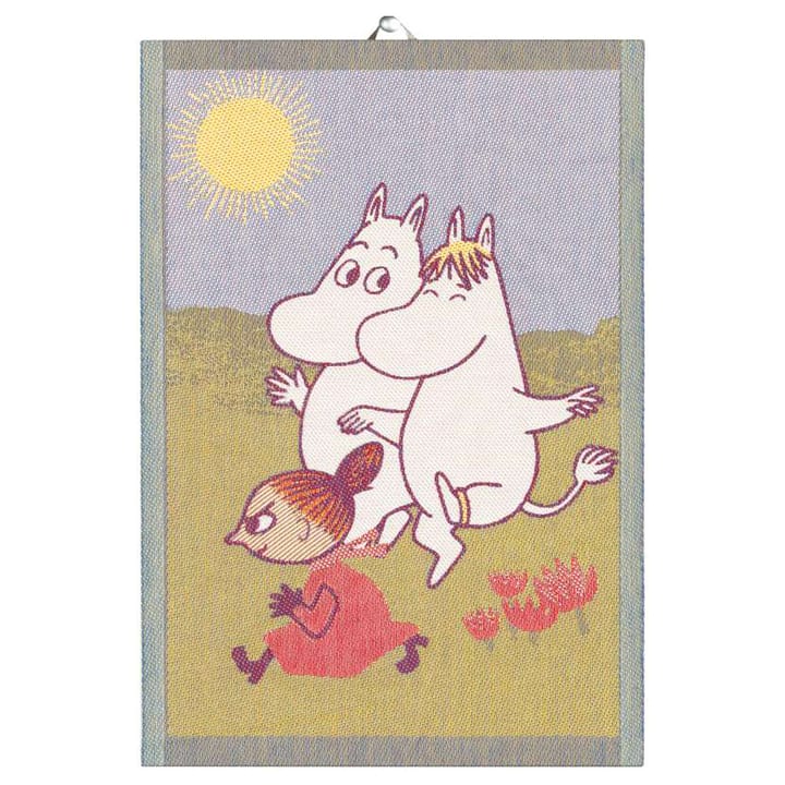 Running kitchen towel 35x50 cm - Green - Ekelund Linneväveri