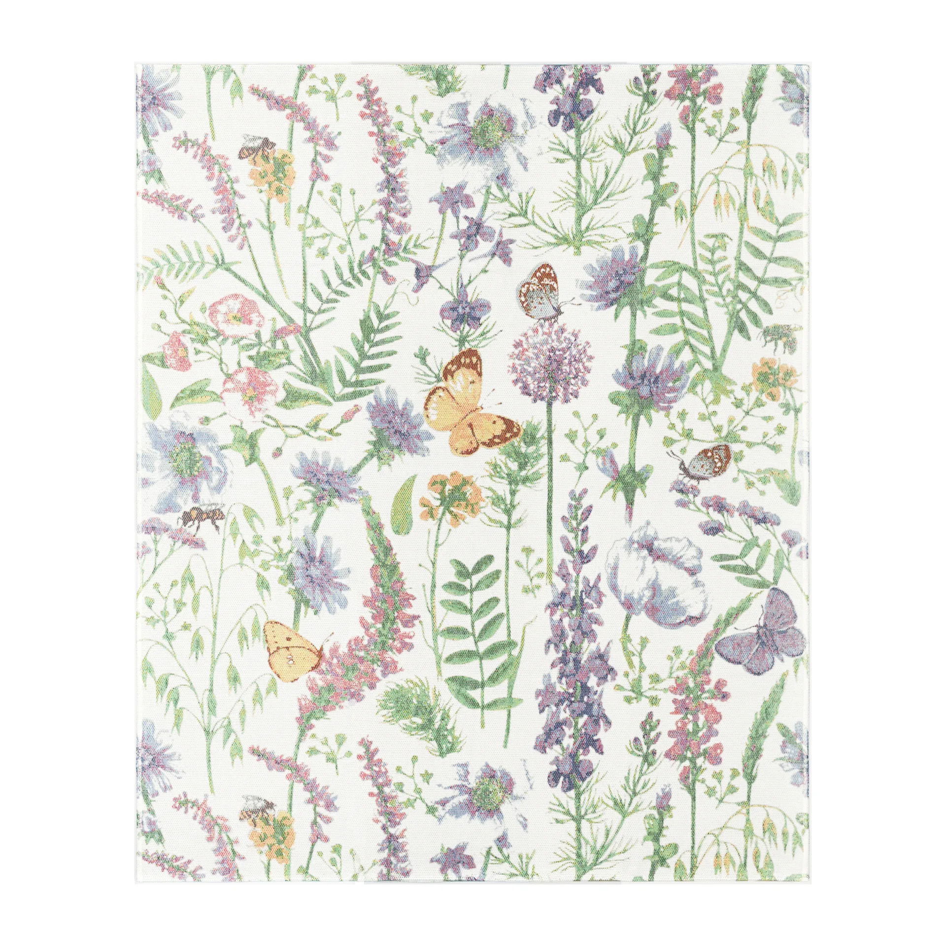 Selma cotton throwt 120x140 cm, Multi Ekelund Linneväveri