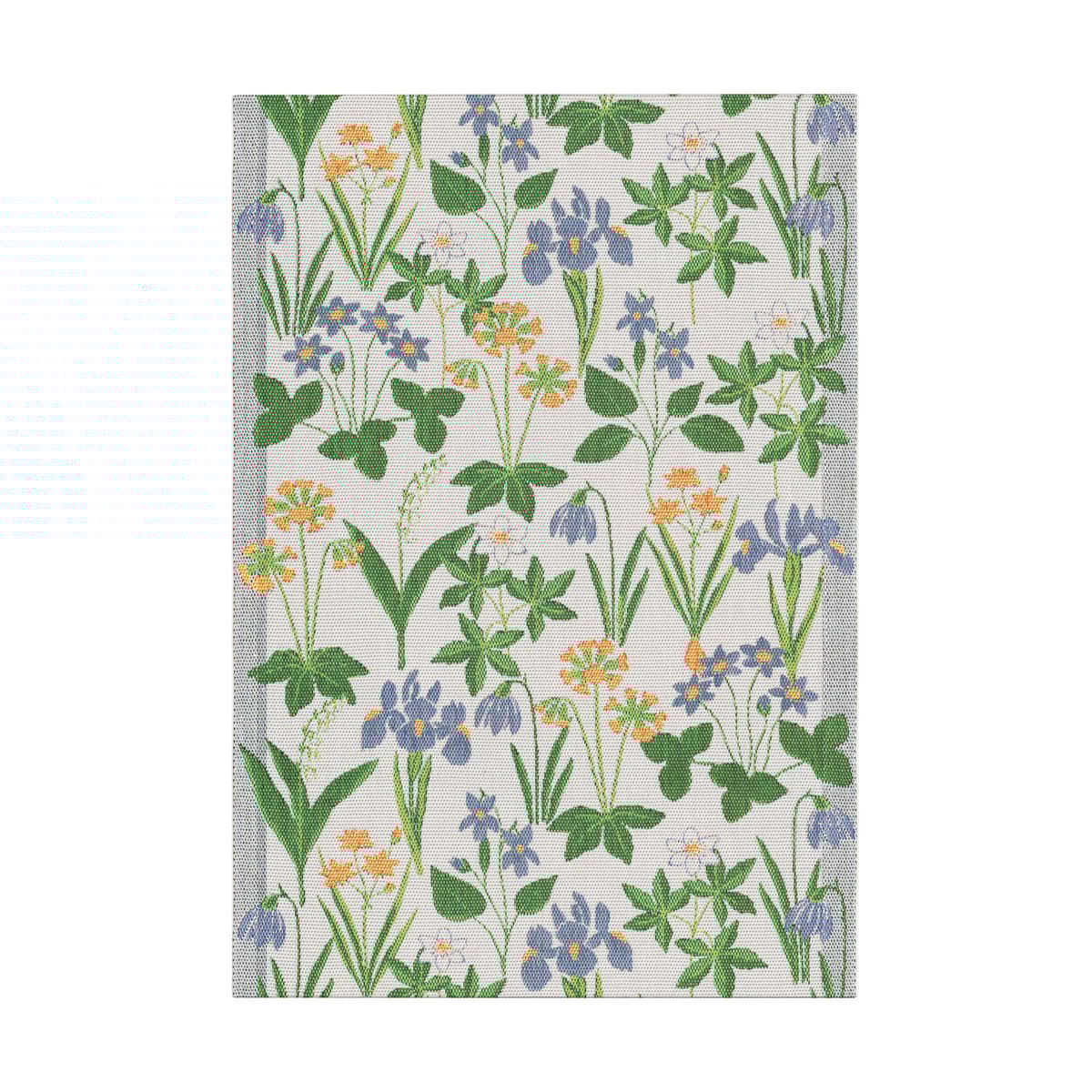 Ekelund Linneväveri Sol blue kitchen towel 35x50 cm Multi