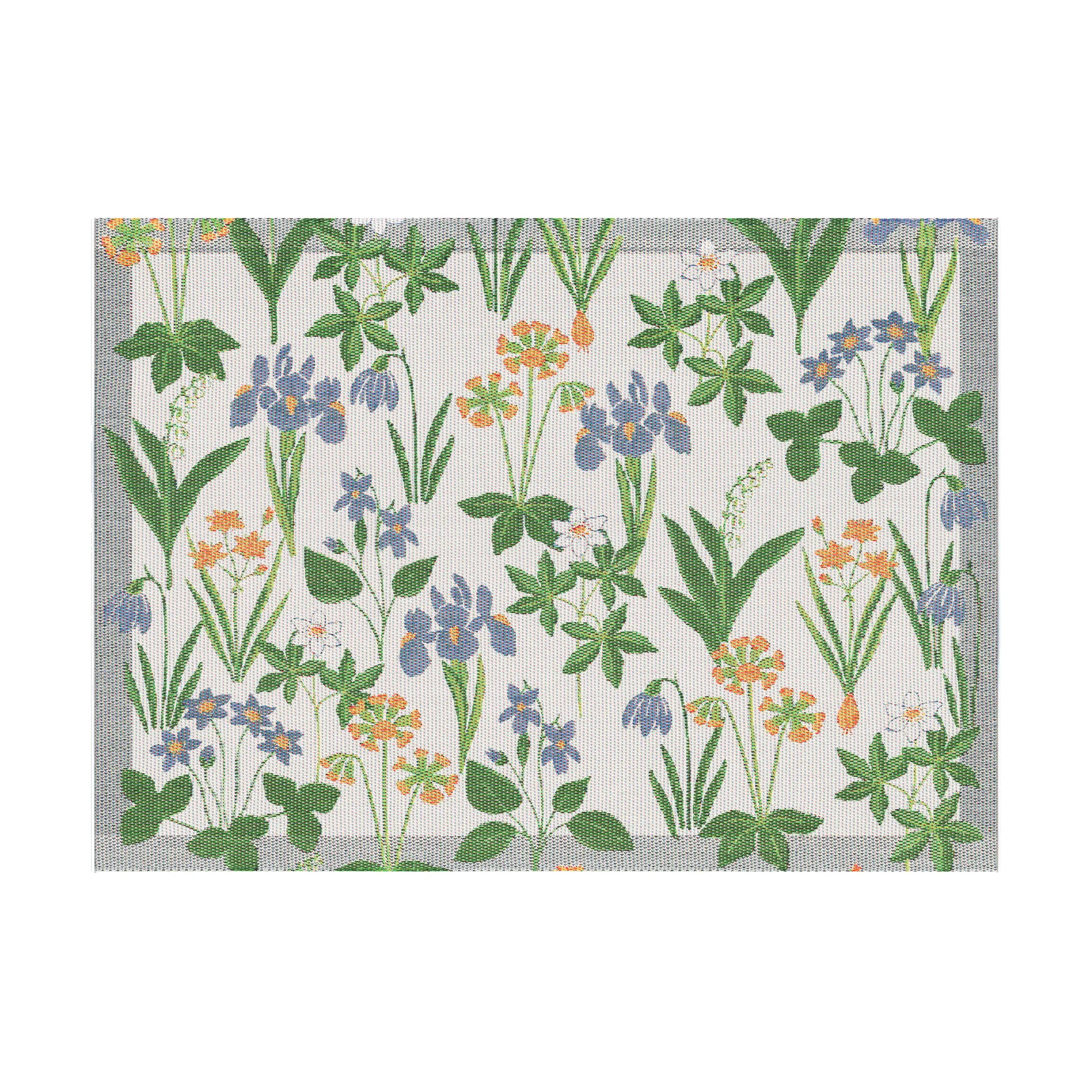 Sol blue placemat 35x48 cm, Multi Ekelund Linneväveri