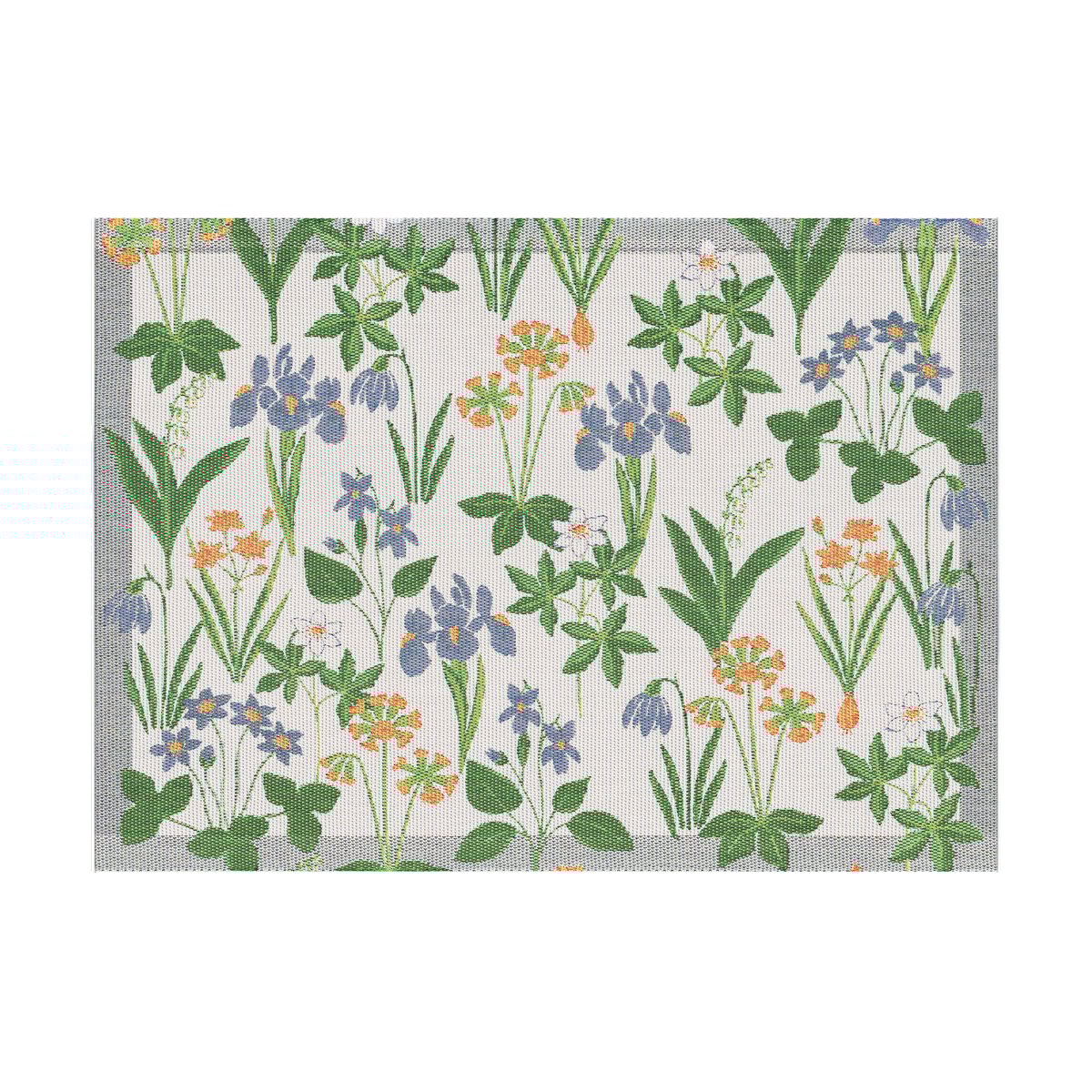 Ekelund Linneväveri Sol blue placemat 35x48 cm Multi