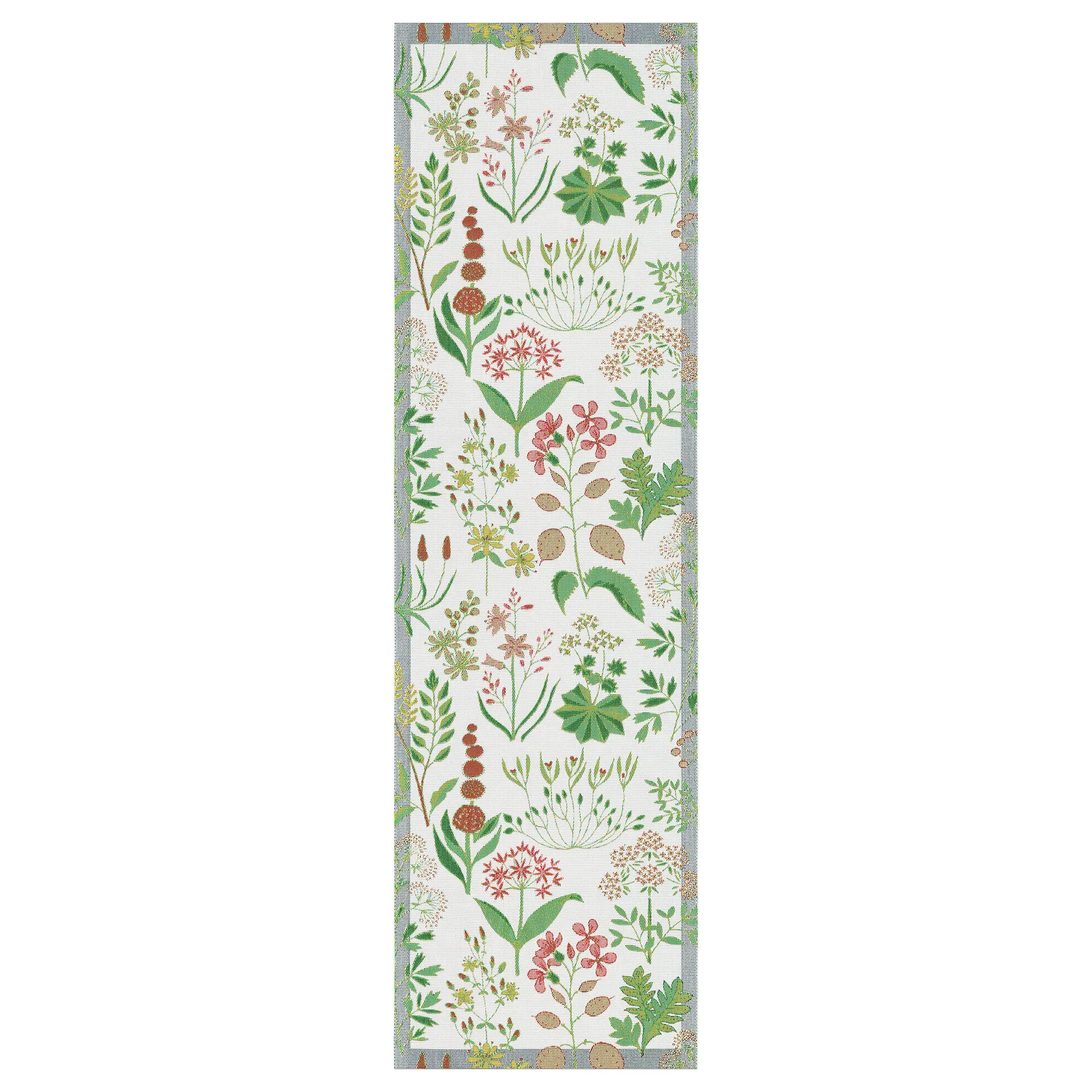 Sommar table runner 35x120 cm, meadow Ekelund Linneväveri