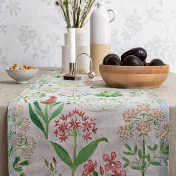 Sommar table runner 35x120 cm - meadow - Ekelund Linneväveri