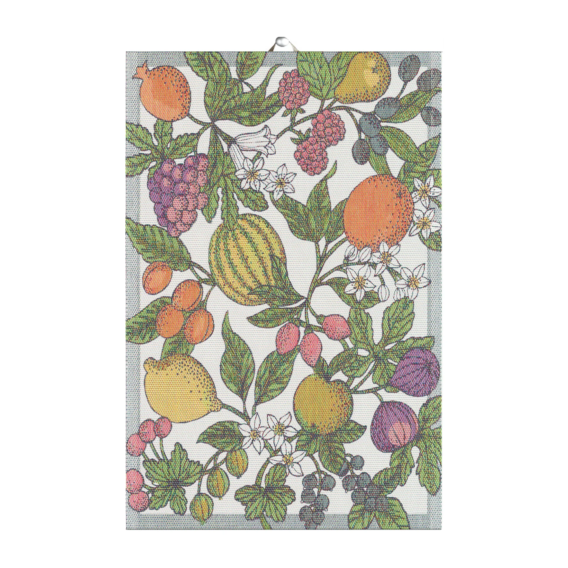 Sommarfrukt kitchen towel, 40x60 cm Ekelund Linneväveri