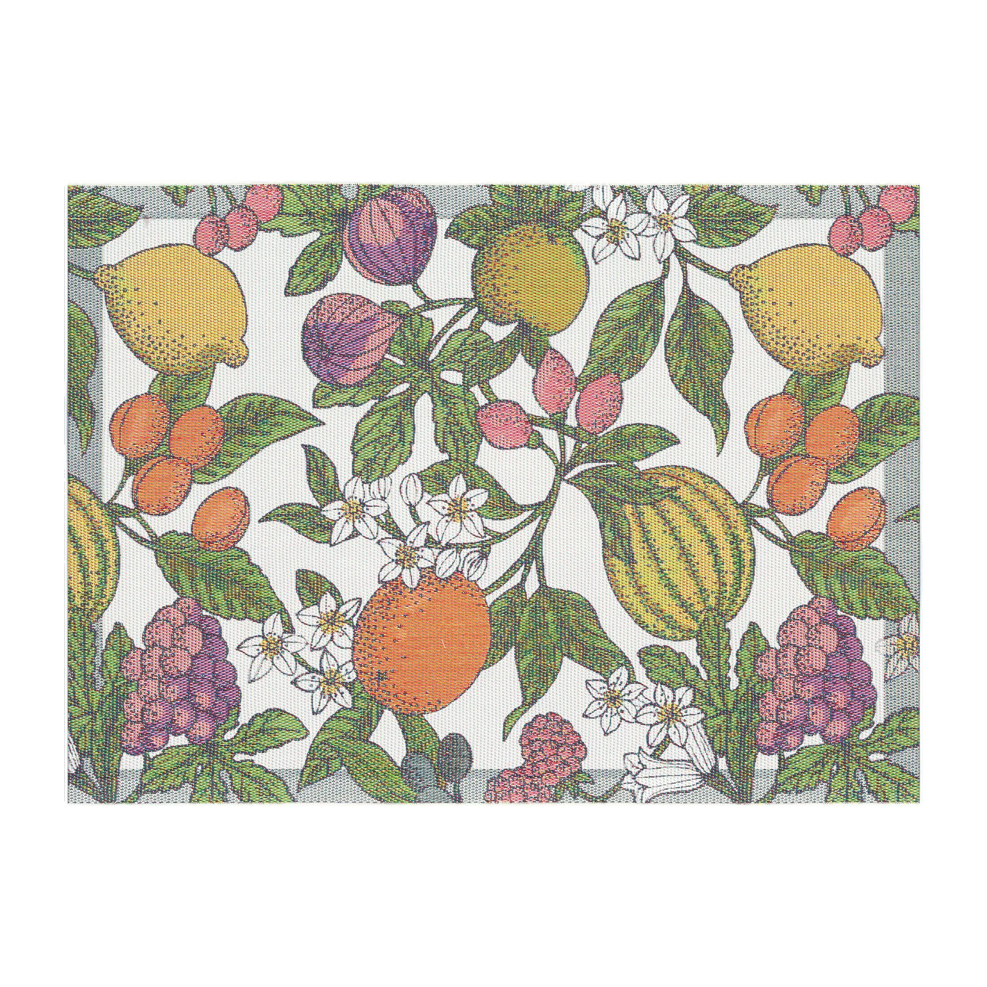 Sommarfrukt placemat, 35x48 cm Ekelund Linneväveri