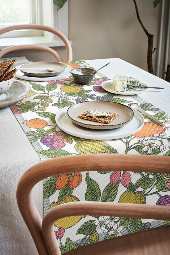 Sommarfrukt runner, 35x120 cm Ekelund Linneväveri