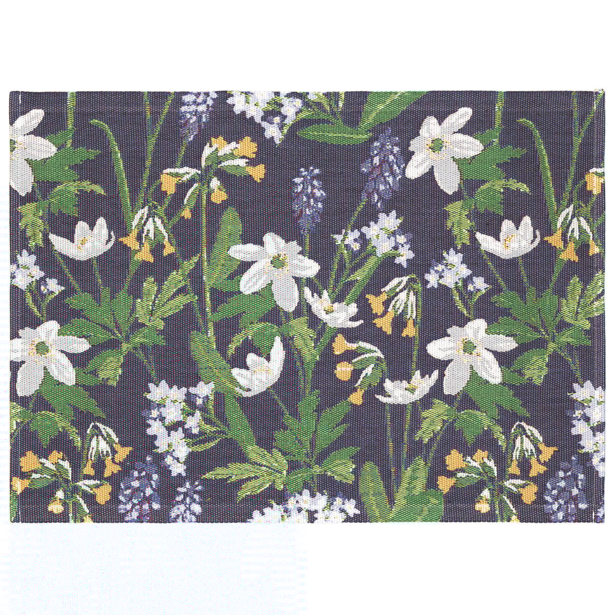 Ekelund Linneväveri Spring placemat 35x48 cm | Scandinavian Design | Placemats | Blue