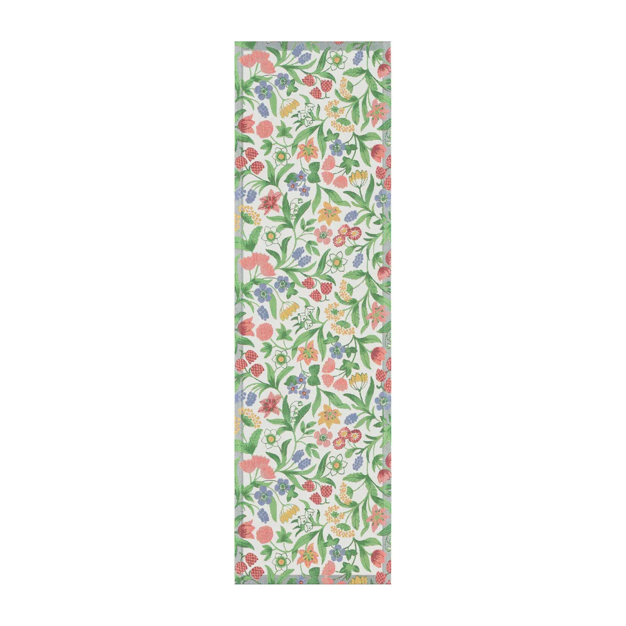 Ekelund Linneväveri Springtime runner 35x120 cm | Scandinavian Design | Table runners | Multi