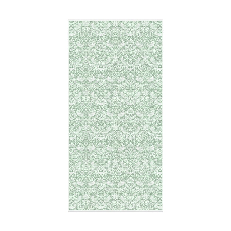 Ekelund Linneväveri Strawberry Thief tablecloth 150x300 cm Green