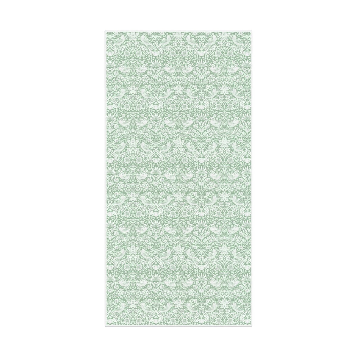 Ekelund Linneväveri Strawberry Thief tablecloth 150x300 cm Green