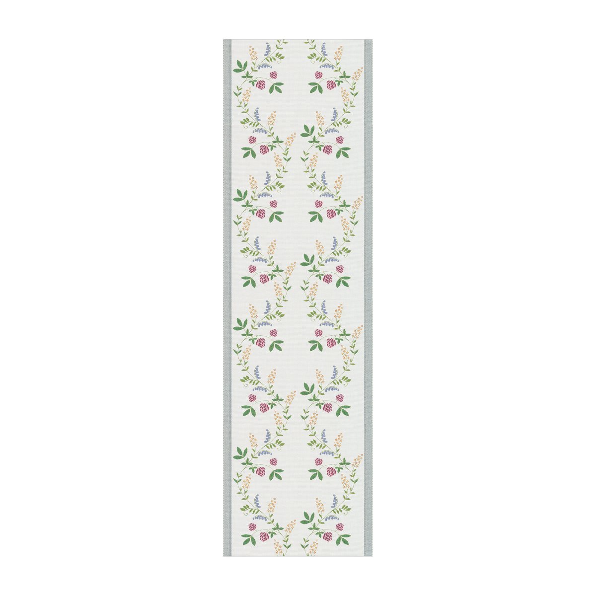 Ekelund Linneväveri Summer flowers runner 35x120 cm
