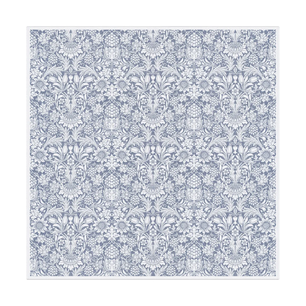 Ekelund Linneväveri Sunflower tablecloth 150x150 cm Blue