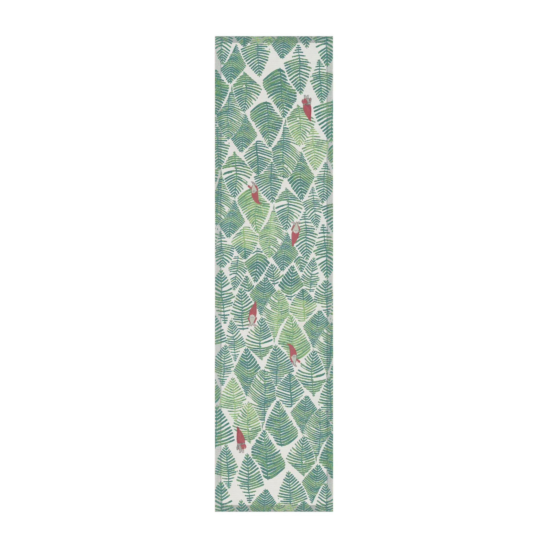 Tipp tapp tablerunner 35x140 cm, Green Ekelund Linneväveri
