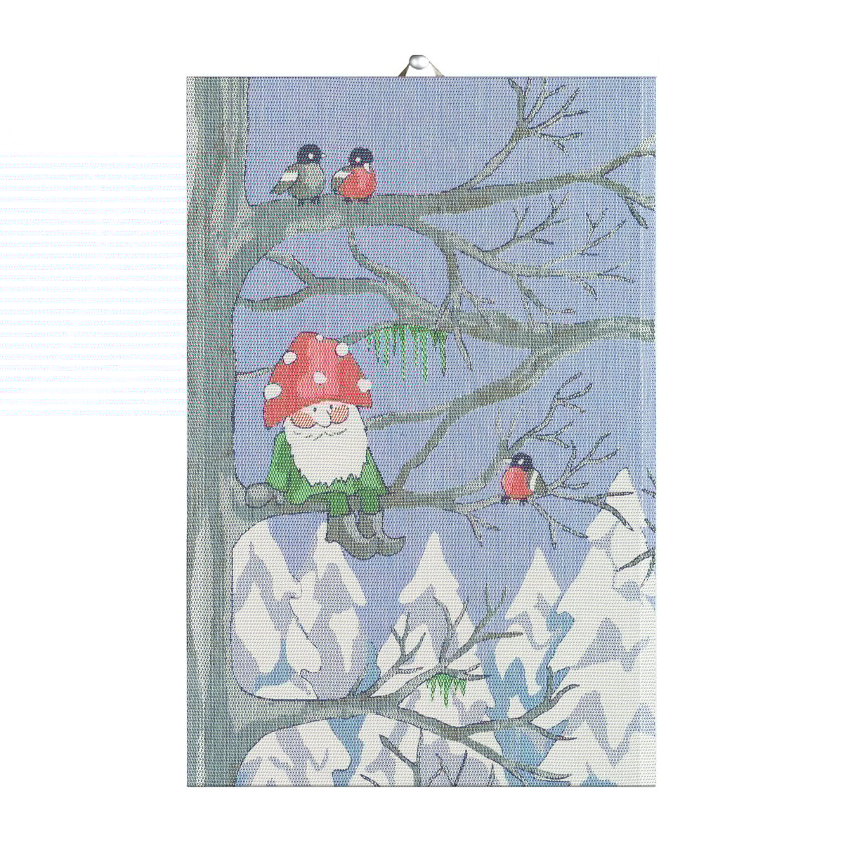 Ekelund Linneväveri Tomten kitchen towel 40x60 cm Blue