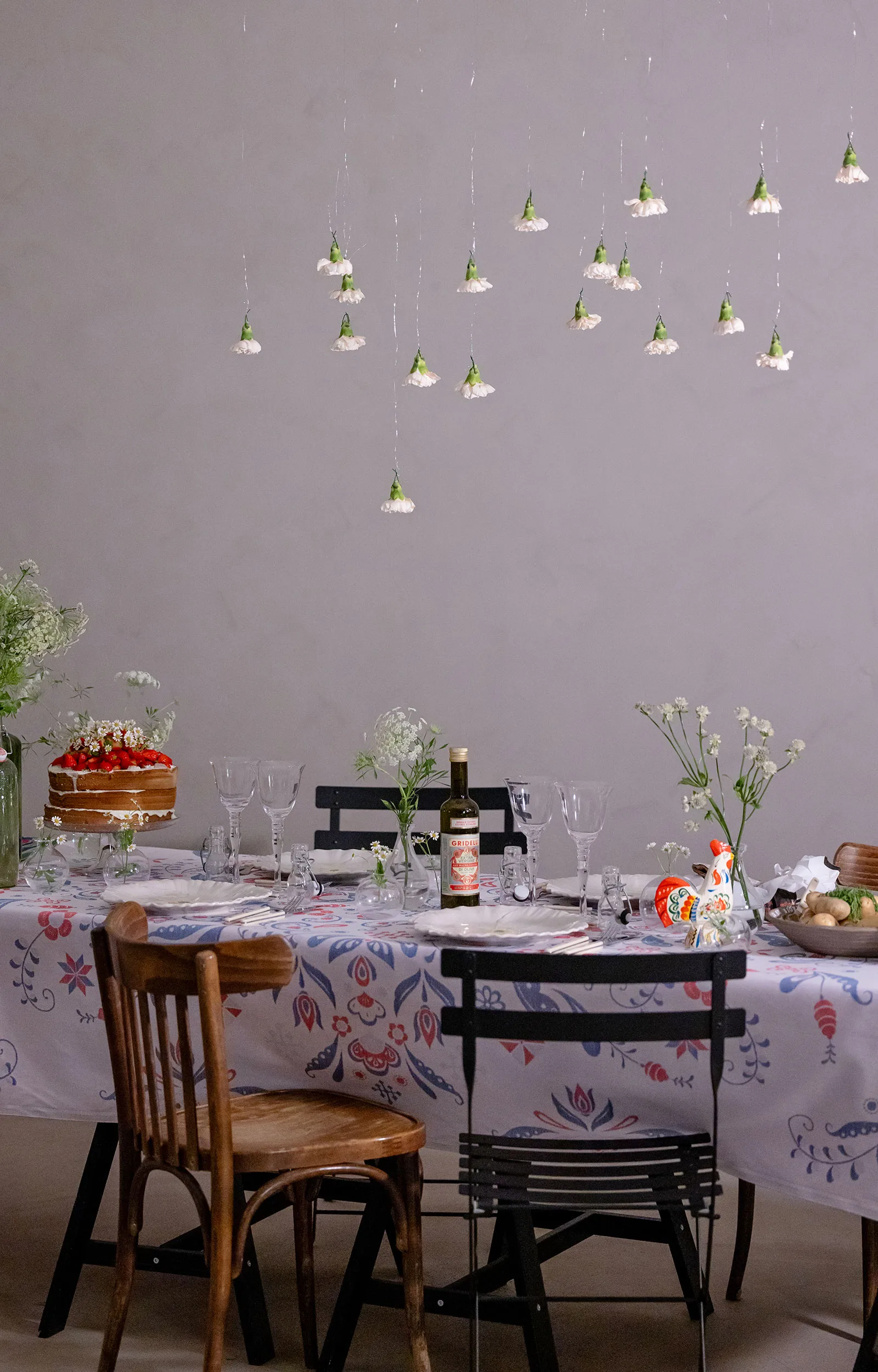 Torplyckan kitchen towel 35x50 cm, Multi Ekelund Linneväveri