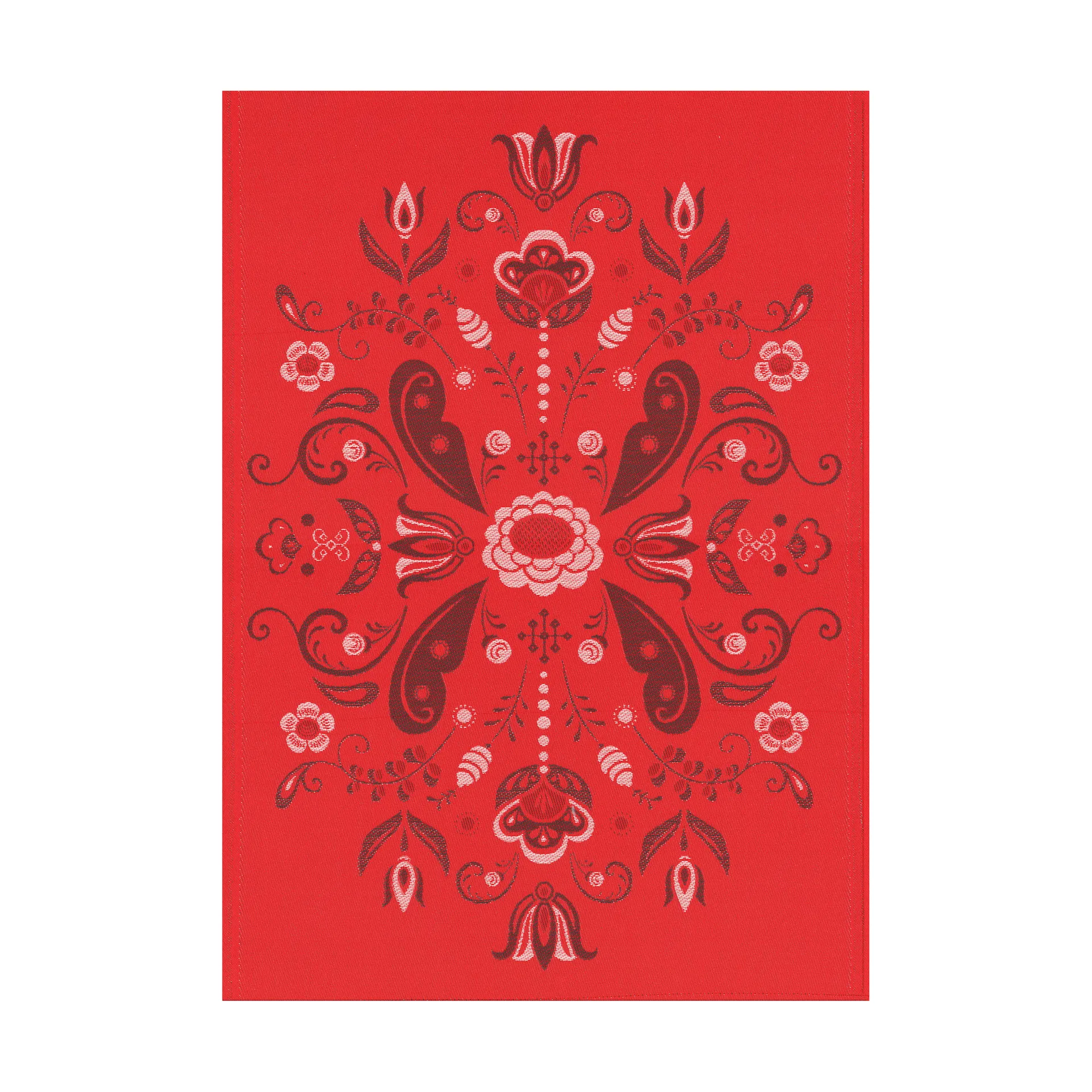 Torplyckan kitchen towel 48x70 cm, Red Ekelund Linneväveri