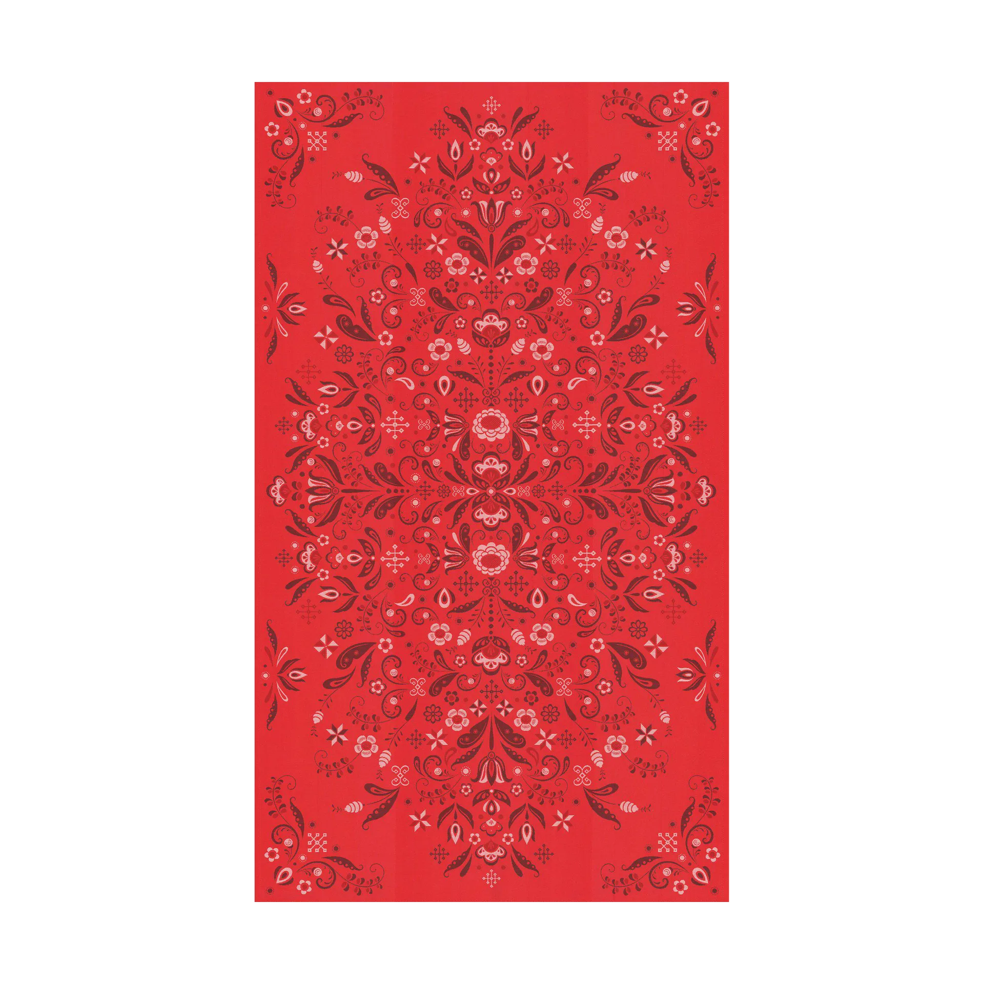 Torplyckan tablecloth 145x250 cm, Red Ekelund Linneväveri