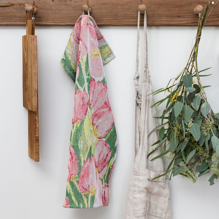Tulpanäng kitchen towel - 40x60 cm - Ekelund Linneväveri