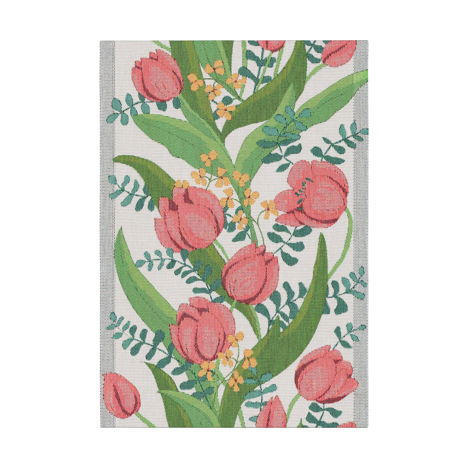 Tulpanlund kitchen towel 35x50 cm, Multi Ekelund Linneväveri