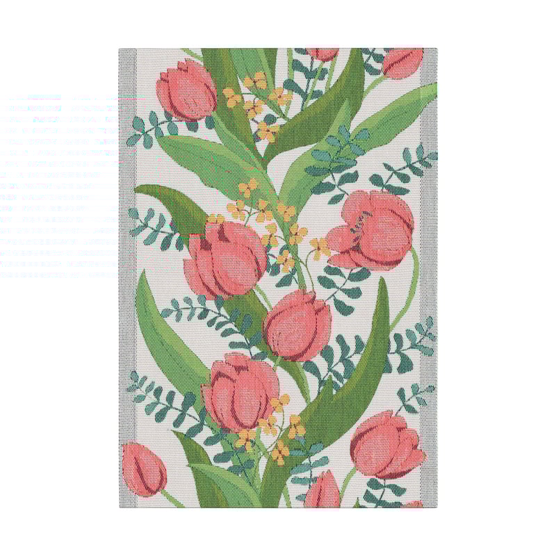 Ekelund Linneväveri Tulpanlund kitchen towel 35x50 cm Multi