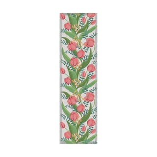 Ekelund Linneväveri Tulpanlund table runner 35x120 cm Multi