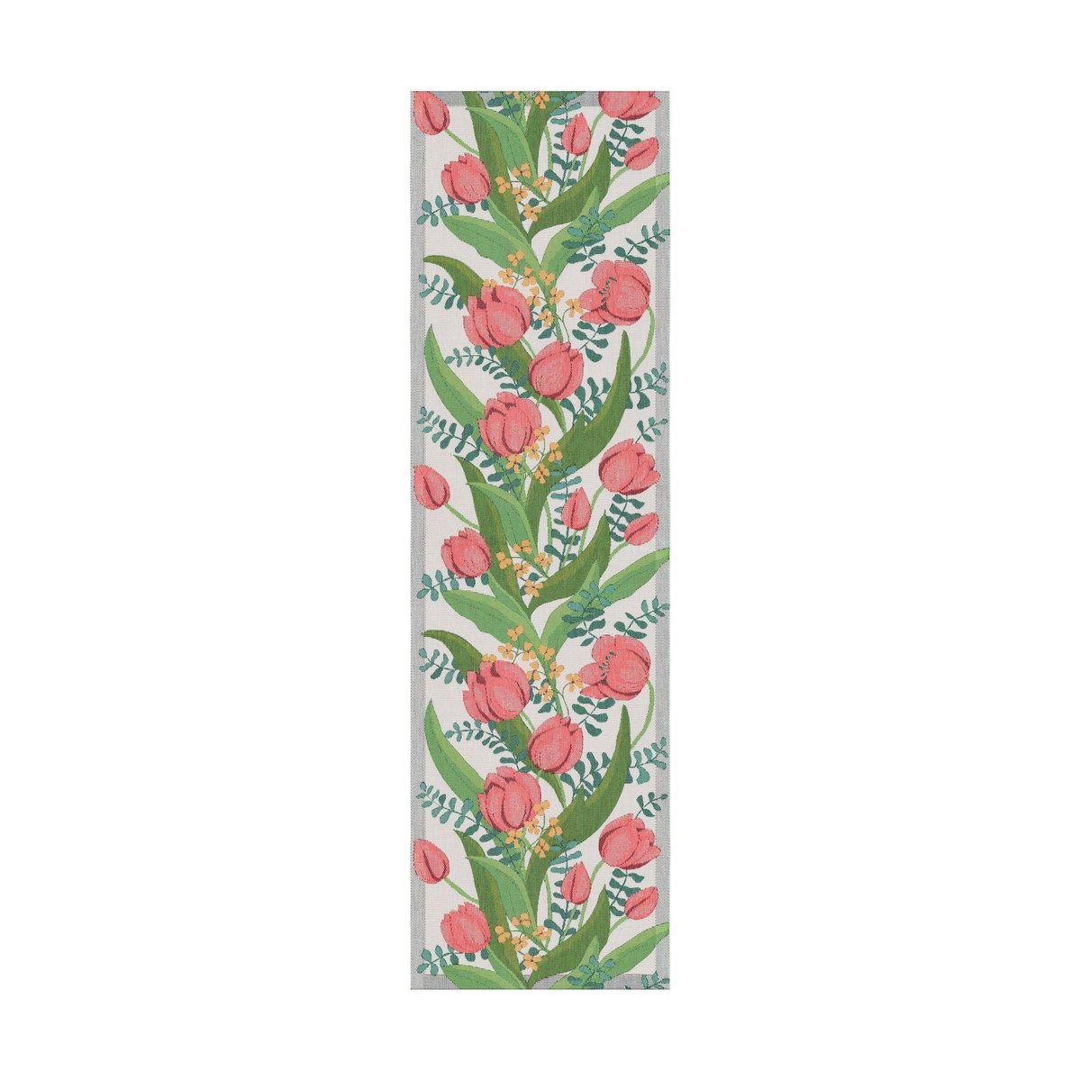 Ekelund Linneväveri Tulpanlund table runner 35x120 cm Multi