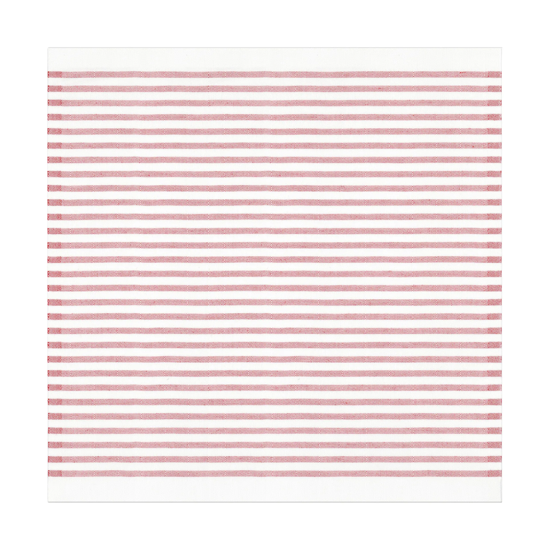 Tvärs fabric napkin 50x50 cm, Red Ekelund Linneväveri
