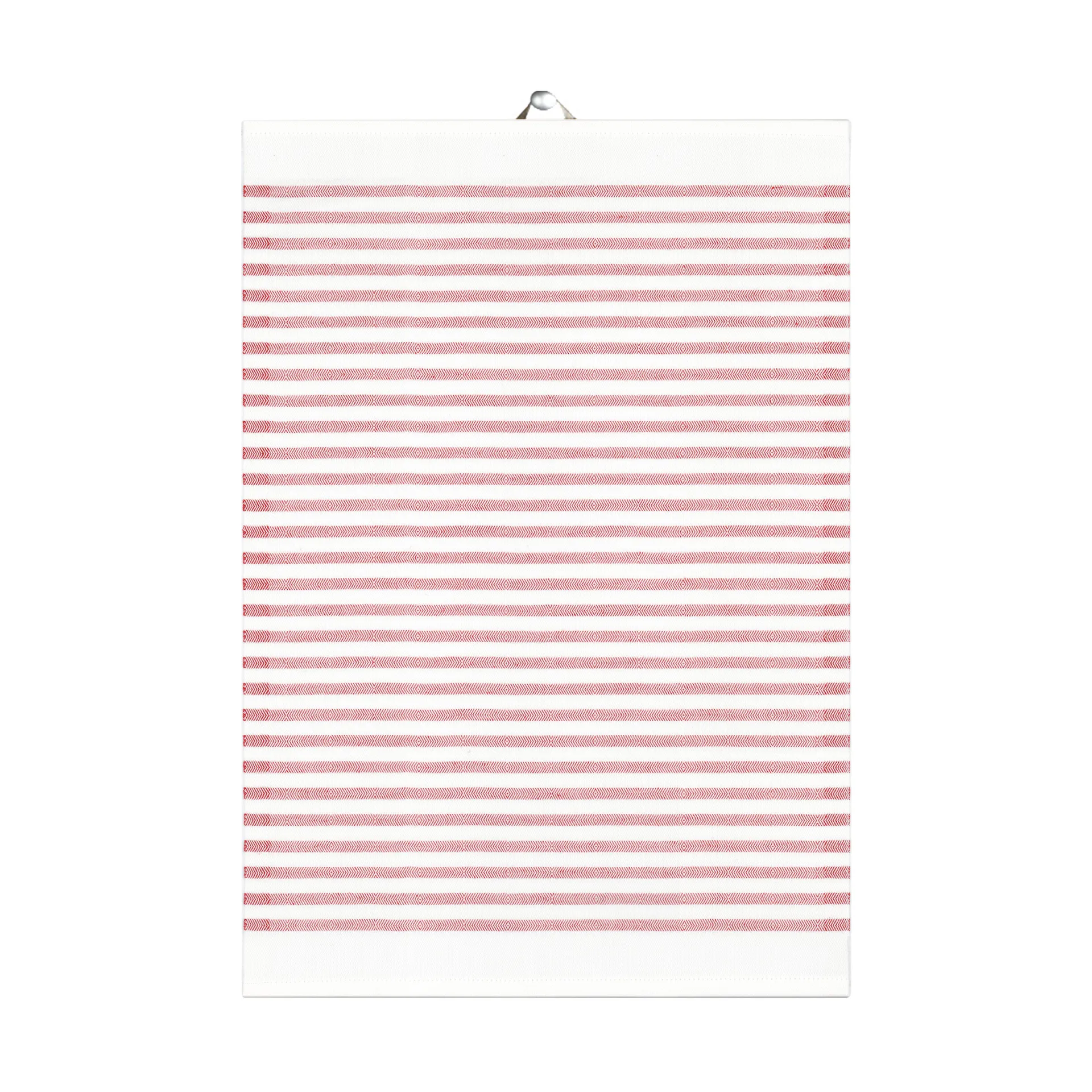 Tvärs kitchen towel red, 35x50 cm Ekelund Linneväveri