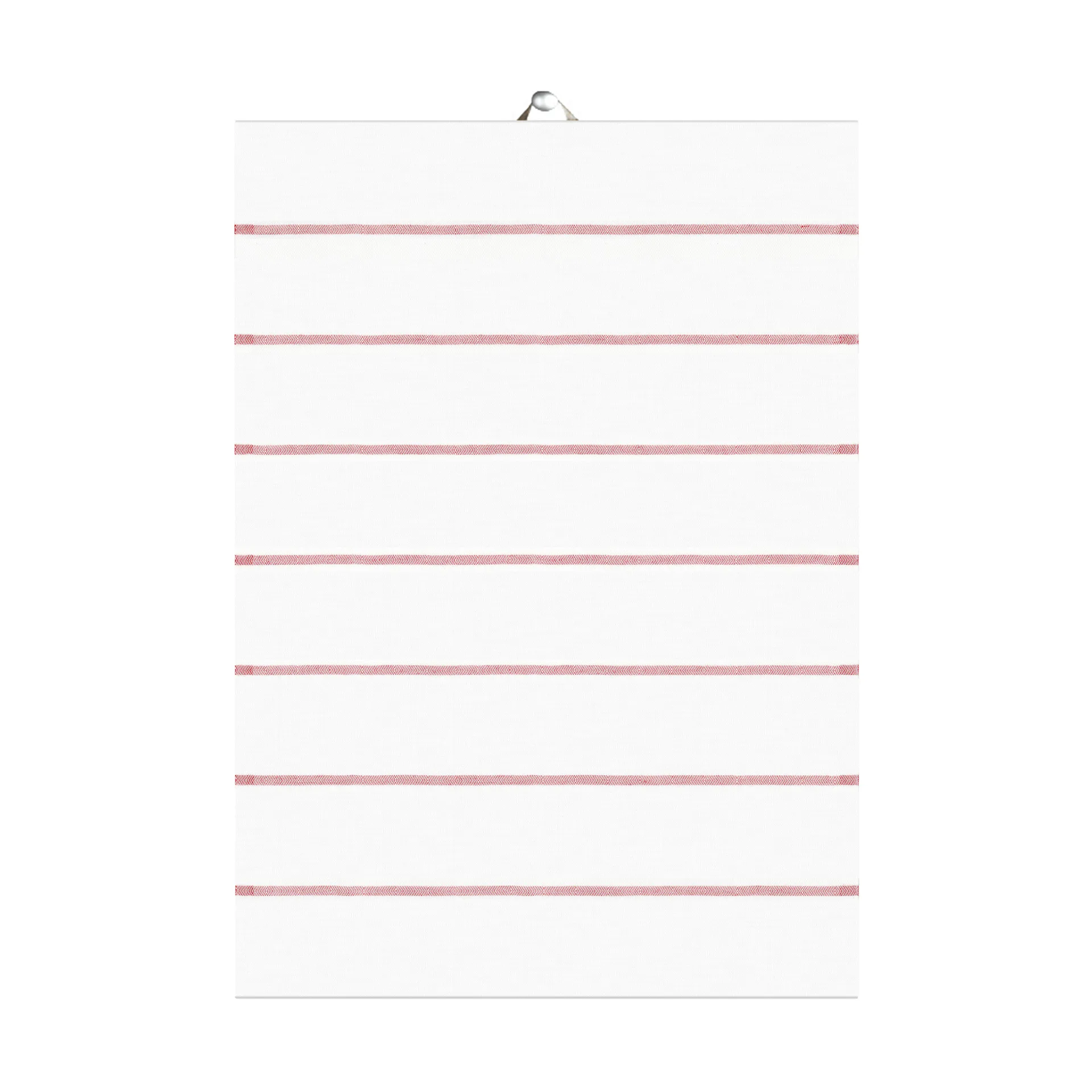 Tvärs kitchen towel red, 50x70 cm Ekelund Linneväveri