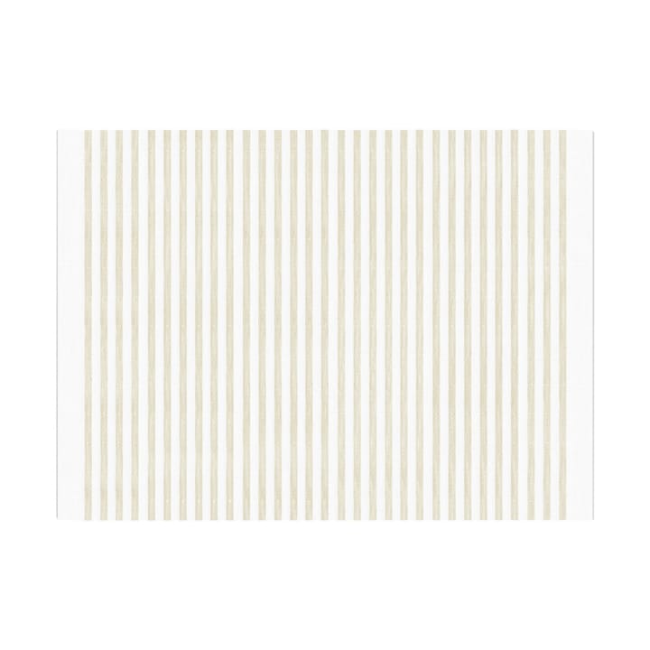 Tvärs placemat 35x48 cm, Unbleached Ekelund Linneväveri