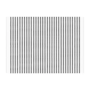 Tvärs placemat grey - 35x48 cm - Ekelund Linneväveri