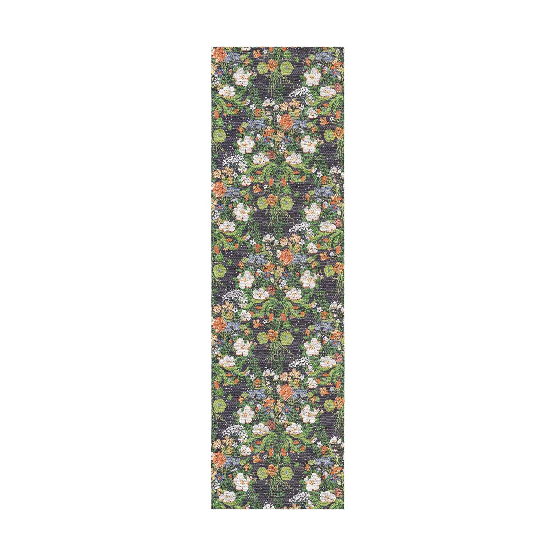 Vägrenen table runner 35x120 cm, Multi Ekelund Linneväveri