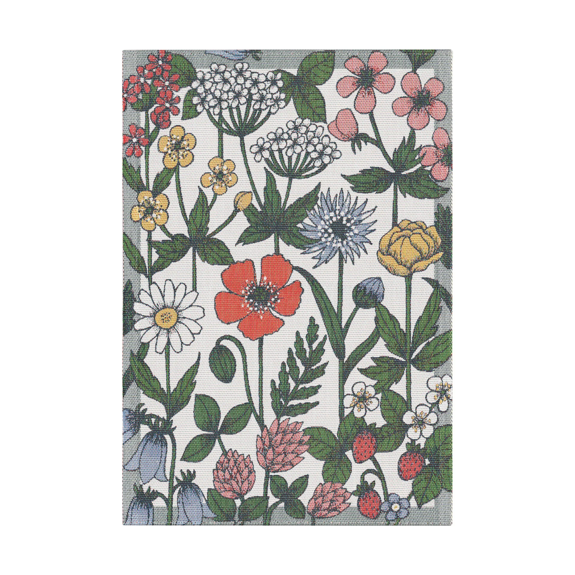Vildblomster kitchen towel 35x50 cm, Multi Ekelund Linneväveri