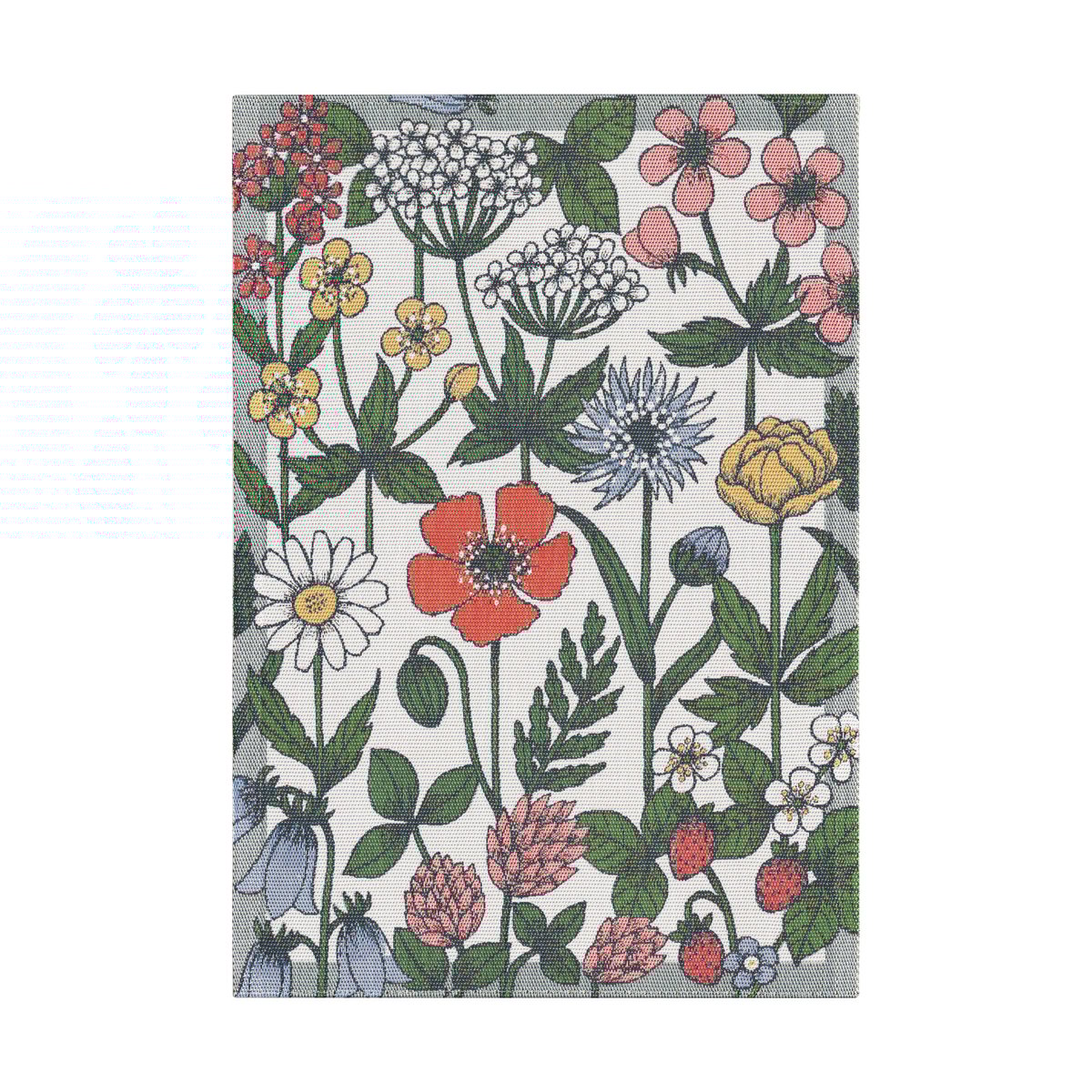 Ekelund Linneväveri Vildblomster kitchen towel 35x50 cm Multi